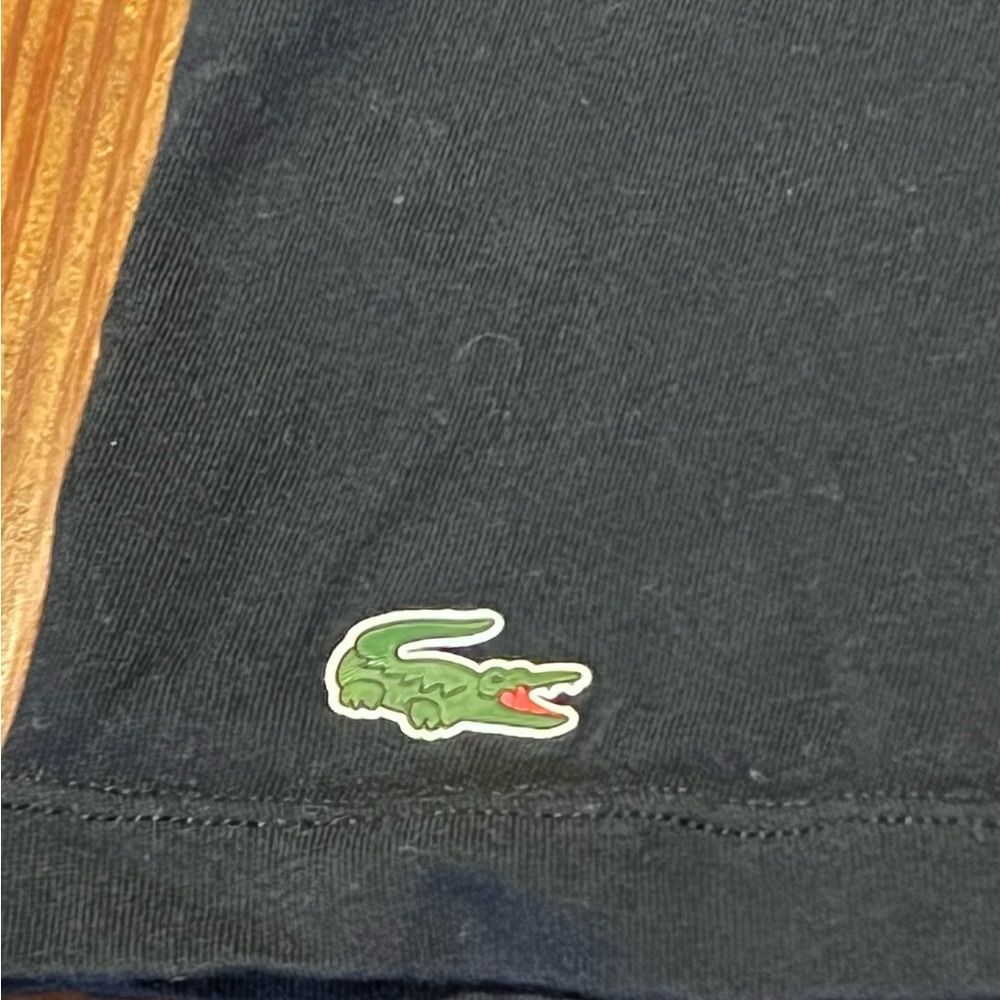 Lacoste Underwear Black‎ Short Sleeve T- Shirt - Picture 2 of 5